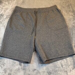 ZeroXposur Athletic Shorts Mens XL Gray Heather Drawstring Pockets C87360